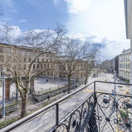 Apartment Boho - 80 Qm, 3 Schlafzimmer, Balkon & Zugang Zur Dachterrasse Mit Grill & Seesicht *