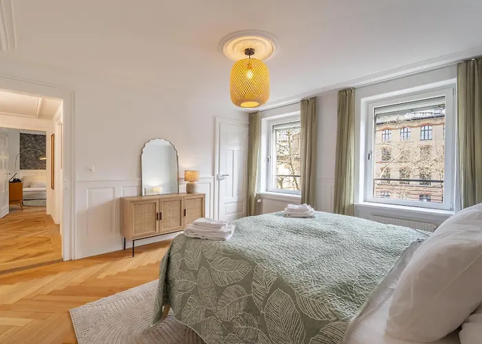 Boho - 80 Qm, 3 Schlafzimmer, Balkon & Zugang Zur Dachterrasse Mit Grill & Seesicht