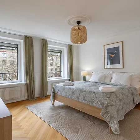 Appartement Boho - 80 Qm, 3 Schlafzimmer, Balkon & Zugang Zur Dachterrasse Mit Grill & Seesicht Zürich