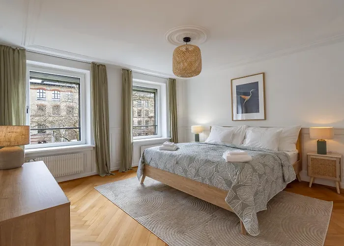 Apartamento Boho - 80 Qm, 3 Schlafzimmer, Balkon & Zugang Zur Dachterrasse Mit Grill & Seesicht Zurique